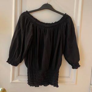 Off the Shoulder 100% Cotton Mr. Buho Cruise Wear Perfect Vacation Top